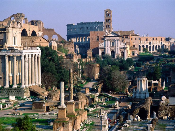 Foro romano e Palatino. Pinterest