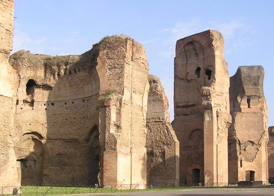 Terme di Caracalla. Veduta esterna