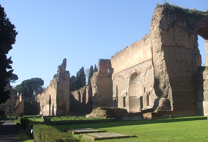 Baths of Caracalla. Ruins