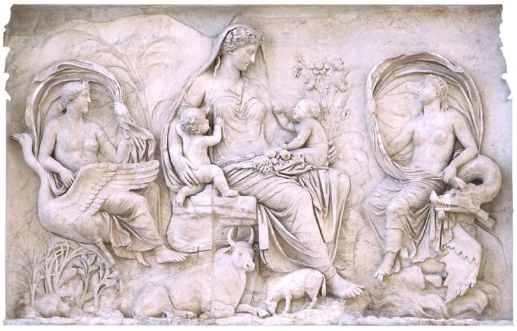 Rilievo Saturnia Tellus - Altare della Pace Augustea