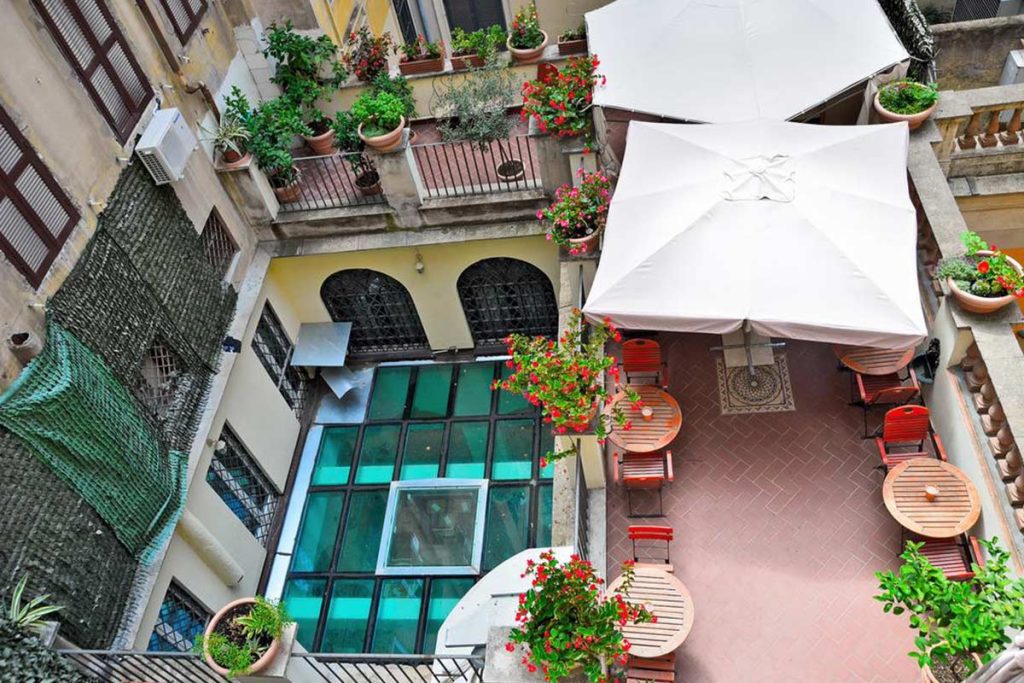 Hotel Le Clarisse al Pantheon - Terrazzo
