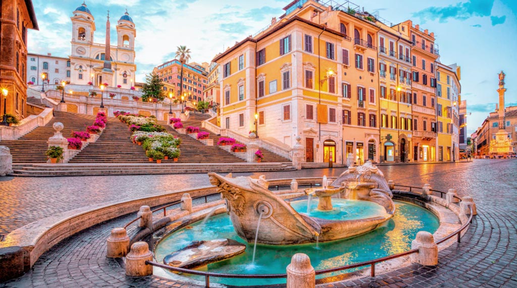 Fontane più belle di Roma: la Barcaccia di Piazza di Spagna