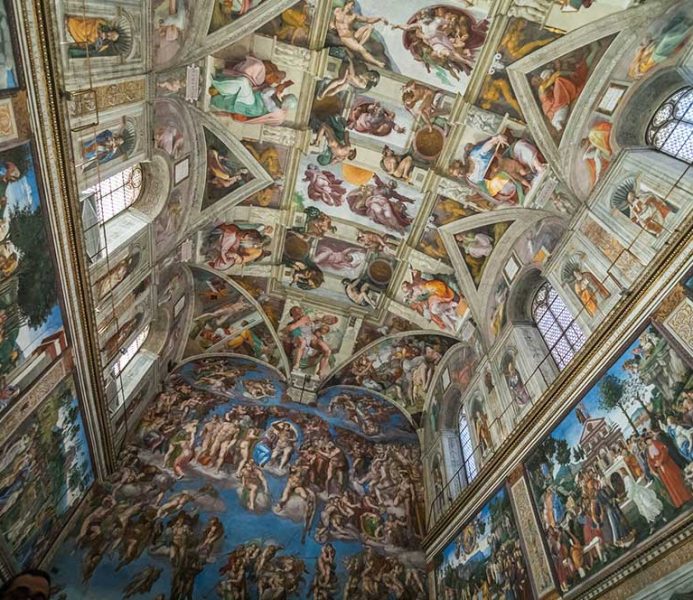 Tour dei Musei Vaticani. Cappella Sistina in Vaticano: storia e descrizione