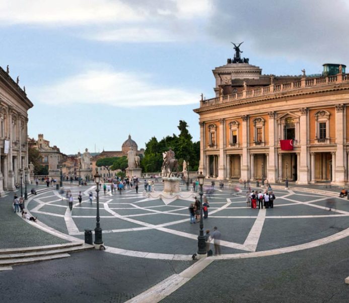 Piazza del Campidoglio: Dal Medioevo al Progetto di Michelangelo.