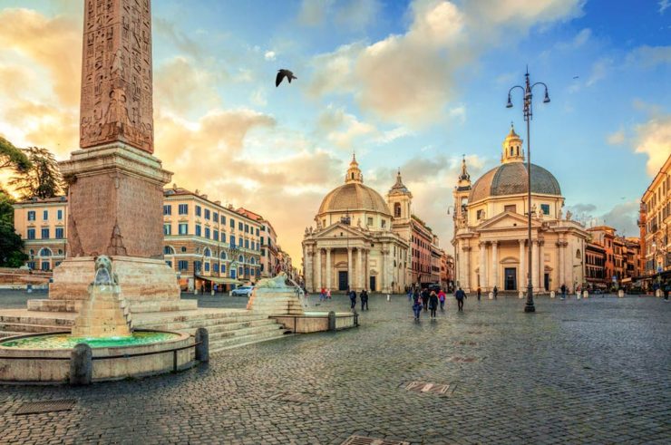 Piazza del Popolo: la storia, le chiese e le fontane di una delle piazze più visitate di Roma