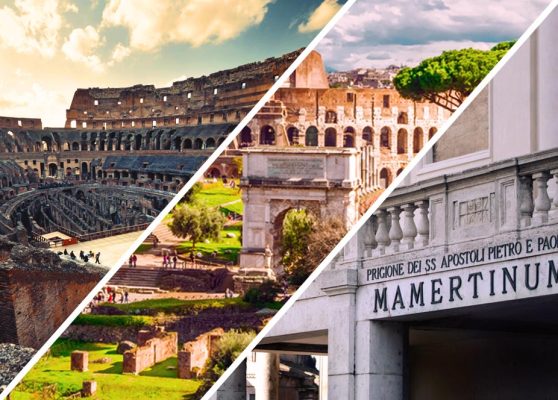 Biglietto combinato Colosseo, Foro Romano, Colle Palatino e Prigione Mamertina