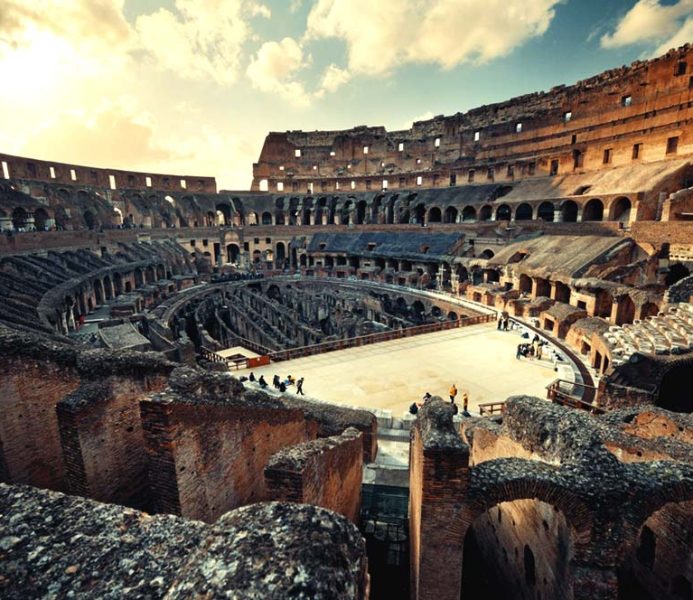 Colosseo e arena. Biglietti salta fila per Colosseo + Foro Romano e Palatino con l'opzione Arena dei Gladiatori