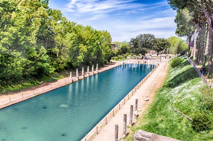 Canopo de la Villa Adriana, Tívoli