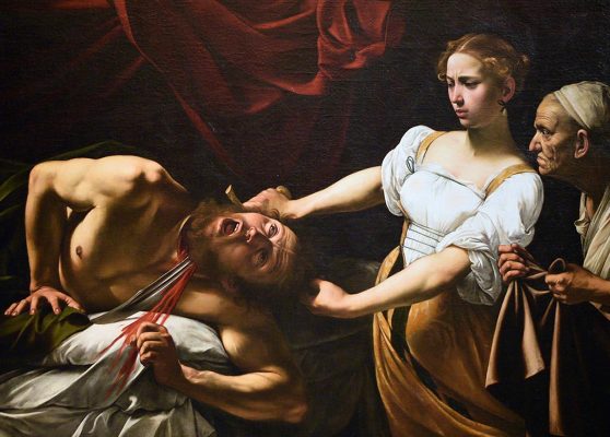 Caravaggio. Giuditta e Oloferne, 1599-1602 circa. Palazzo Barberini, Roma