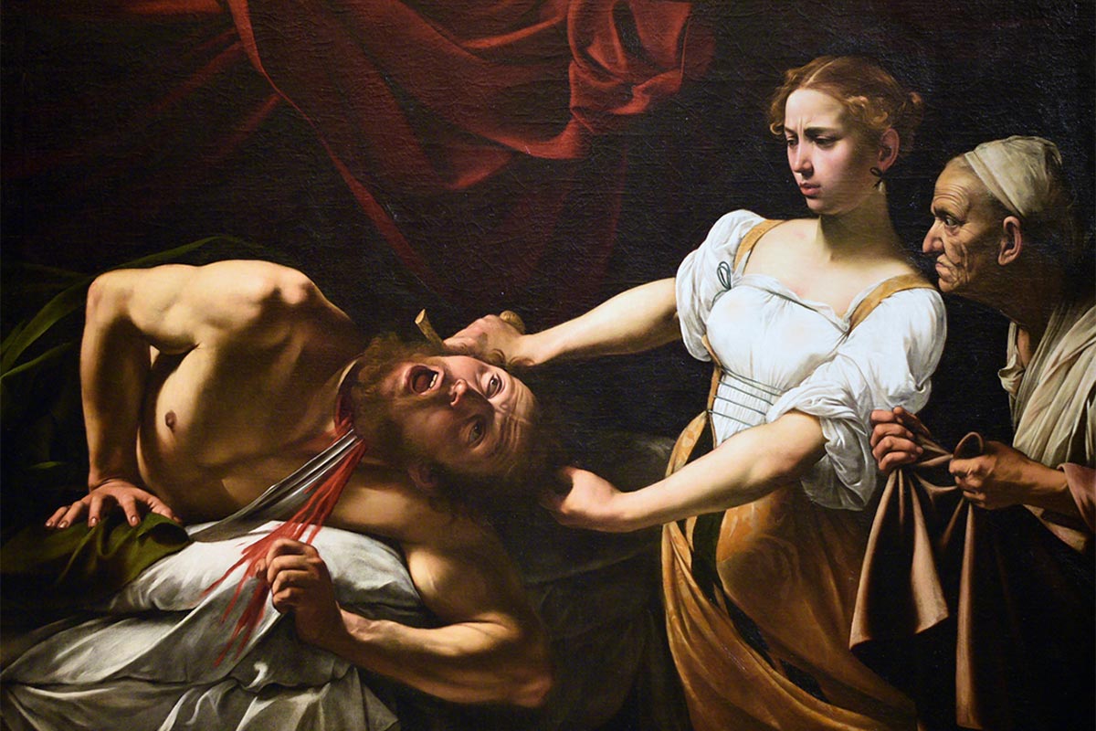 Caravaggio. Giuditta e Oloferne, 1599-1602 circa. Palazzo Barberini, Roma