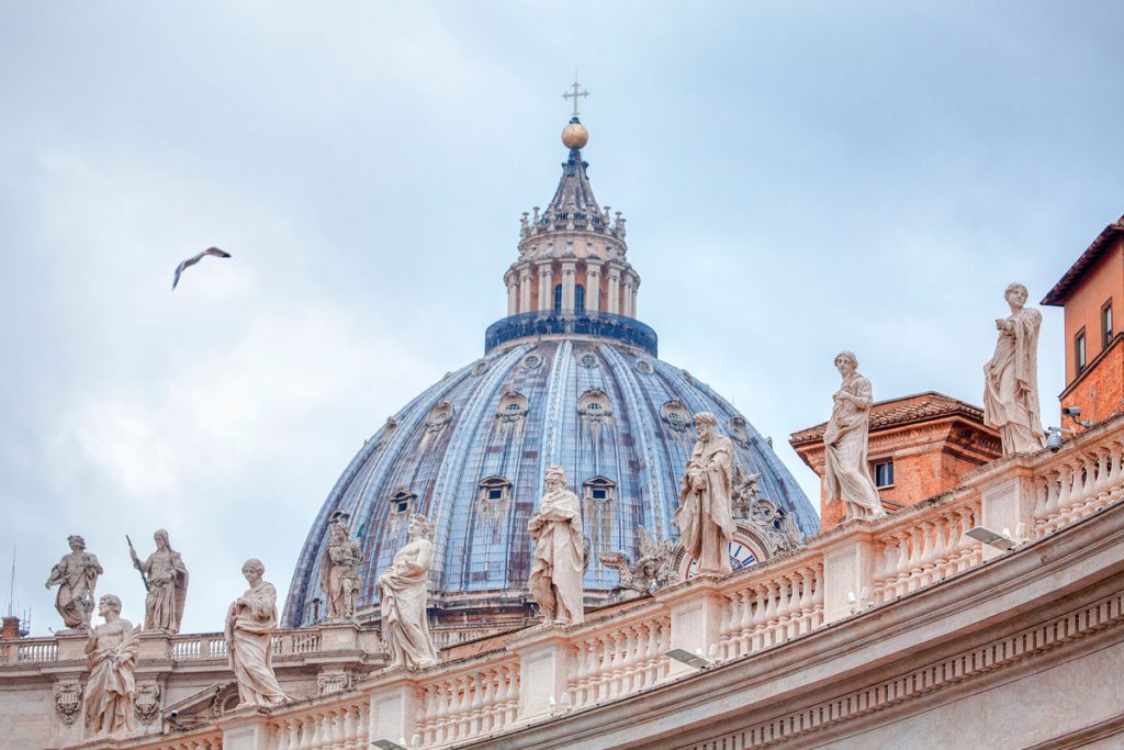 La cupola della Basilica di San Pietro