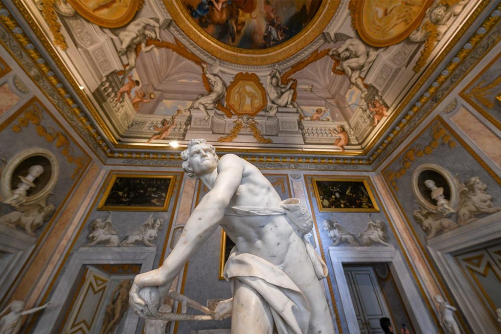 David di Gian Lorenzo Bernini alla Galleria Borghese