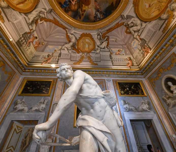 David di Gian Lorenzo Bernini alla Galleria Borghese