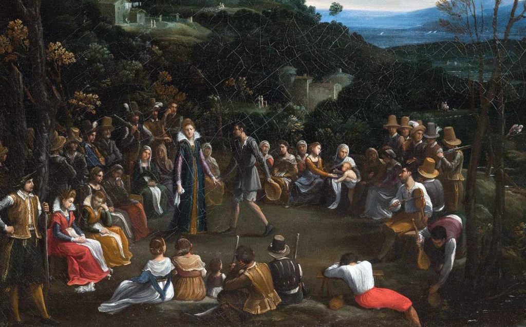 Danza Campestre, 1601-1602 c. Guido Reni. Galleria Borghese