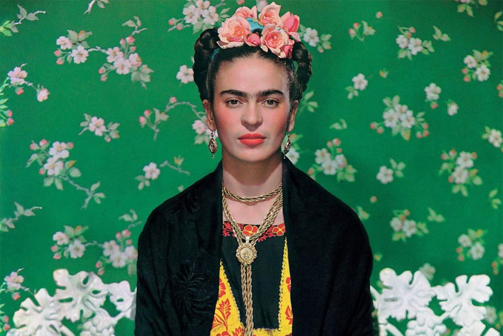 Nickolas Muray, Frida sulla Panchina, 1939 (dettaglio)