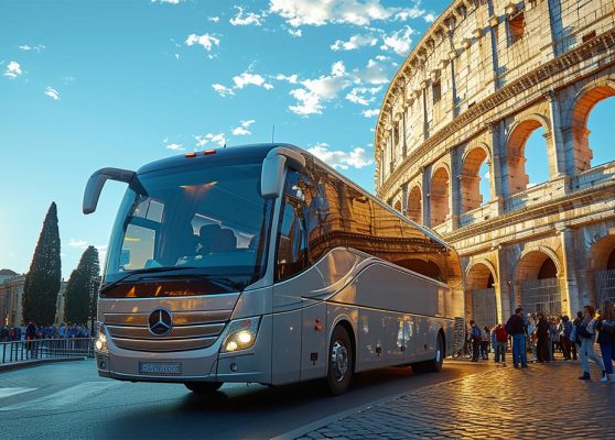 Noleggio Autobus a Roma. Pullman con Autista