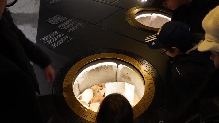 Pozzo repubblicano 19 nell’area espositiva della stazione metro Colosseo - Fori Imperiali