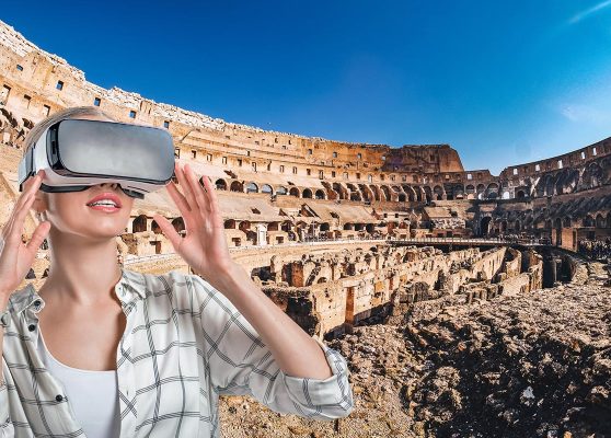 Biglietti per Colosseo, Foro Romano e Palatino con tour in realta virtuale (VR)