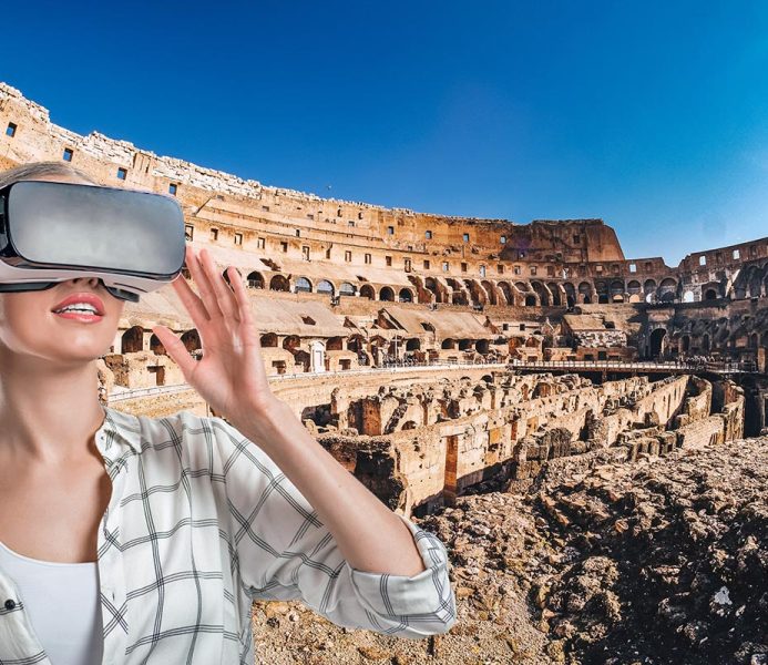 Biglietti per Colosseo, Foro Romano e Palatino con tour in realta virtuale (VR)