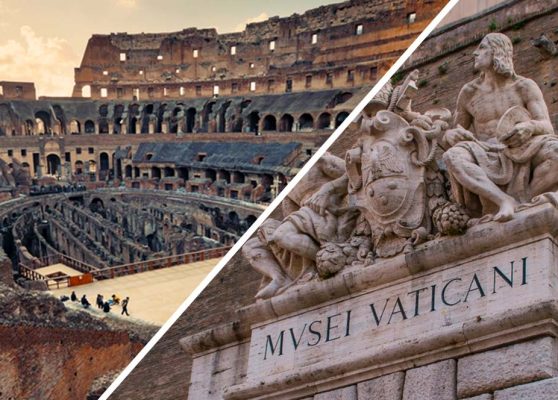 Tour di una giornata intera: Colosseo, Musei Vaticani e Cappella Sistina