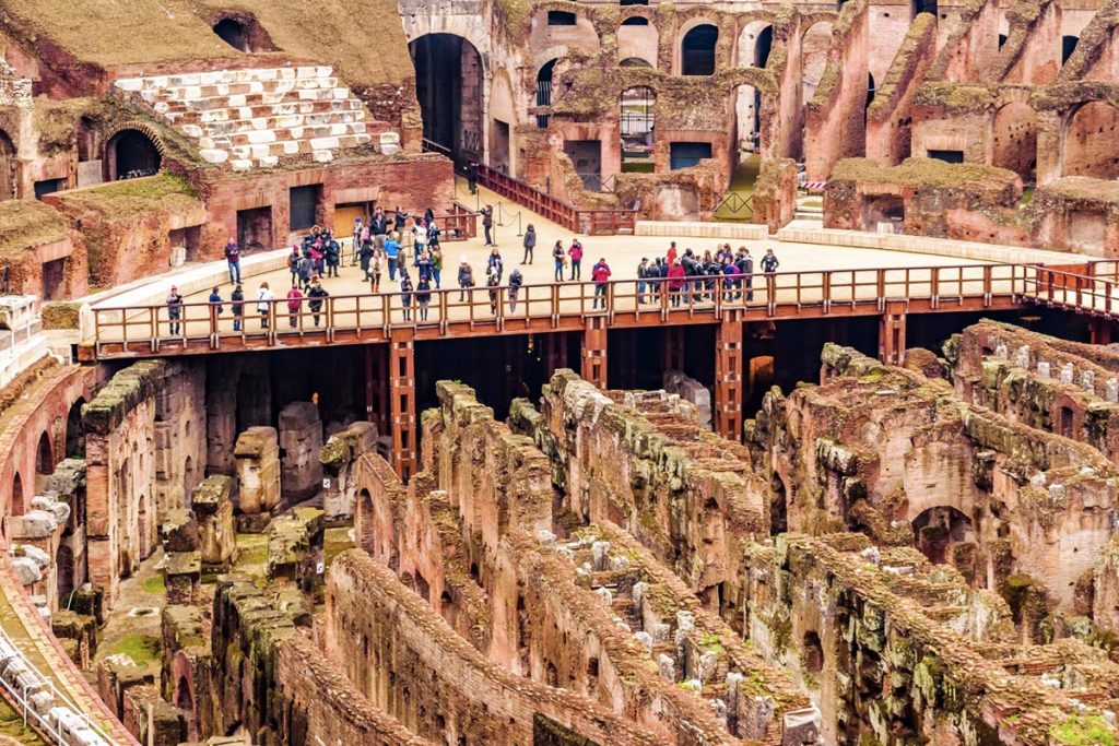 Tour guidato Colosseo con accesso all'Arena
