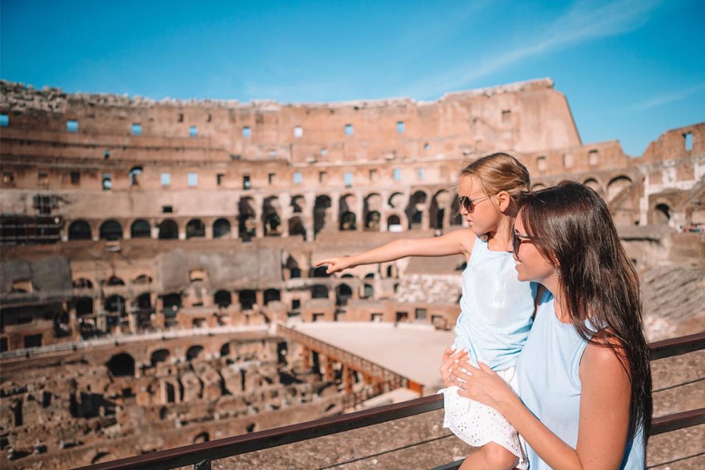 Tour guidato del Colosseo per famiglie e bambini