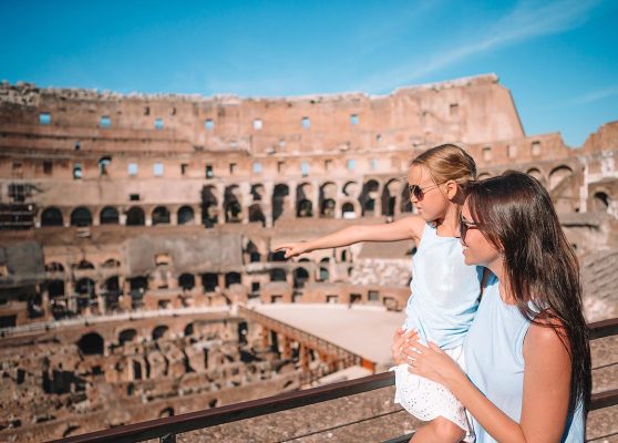 Tour guidato del Colosseo per famiglie e bambini