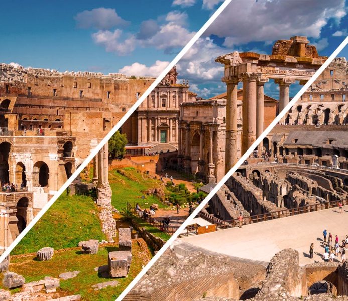 Ingresso riservato: Colosseo, Foro Romano e Colle Palatino con audioguida