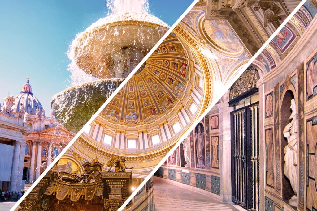 Tour guidato della Basilica di San Pietro, Piazza e Grotte